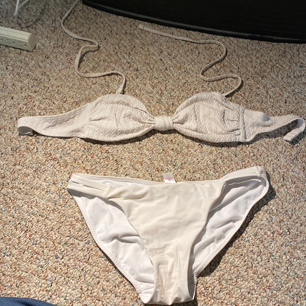 White bikini